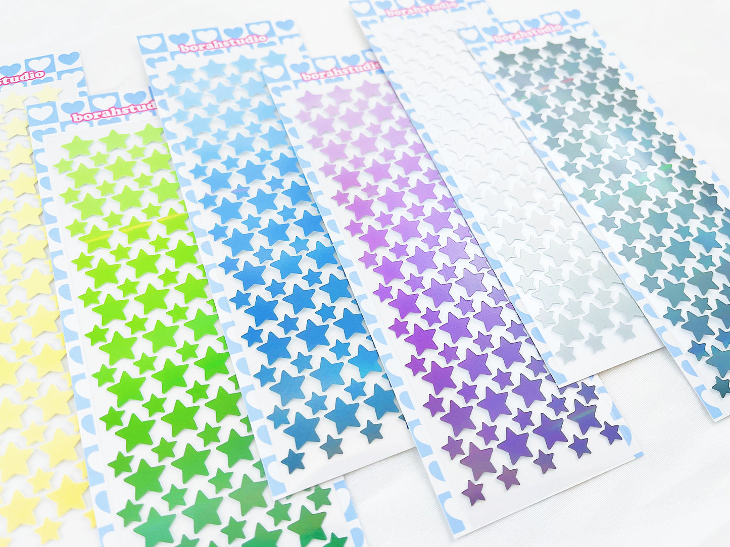 Gradient Stars (8 colors)