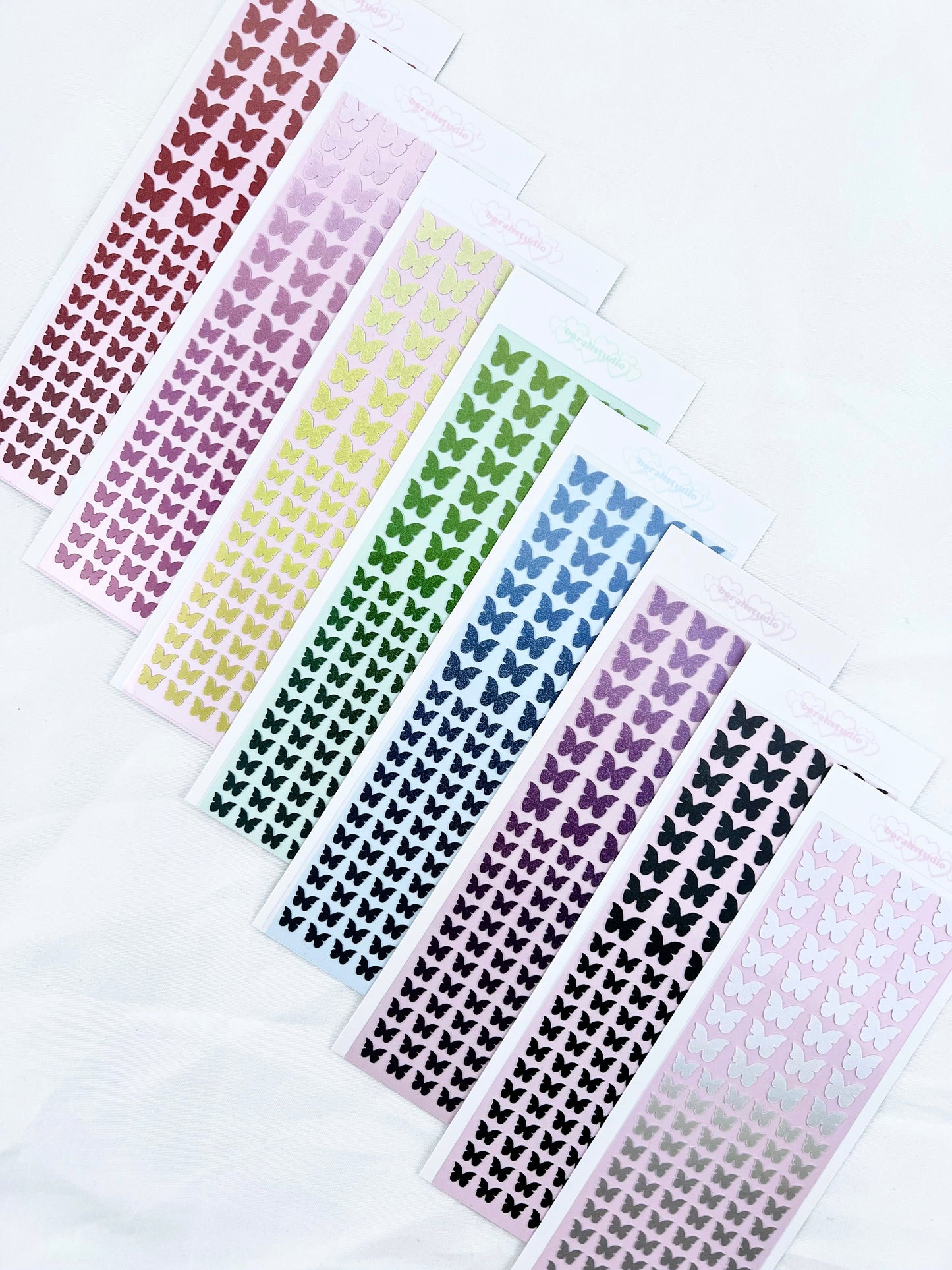 Gradient Butterflies (8 colors)