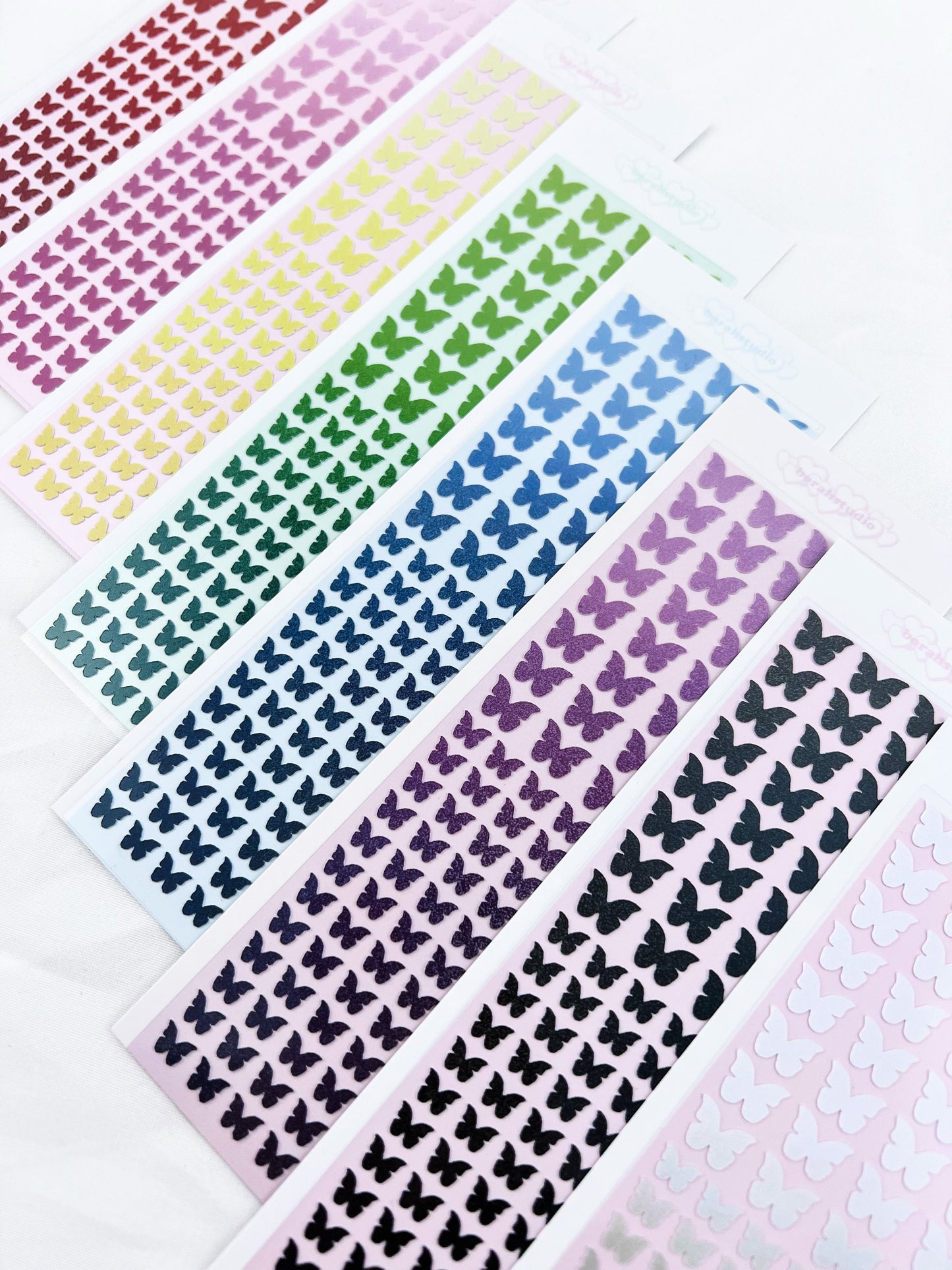 Gradient Butterflies (8 colors)