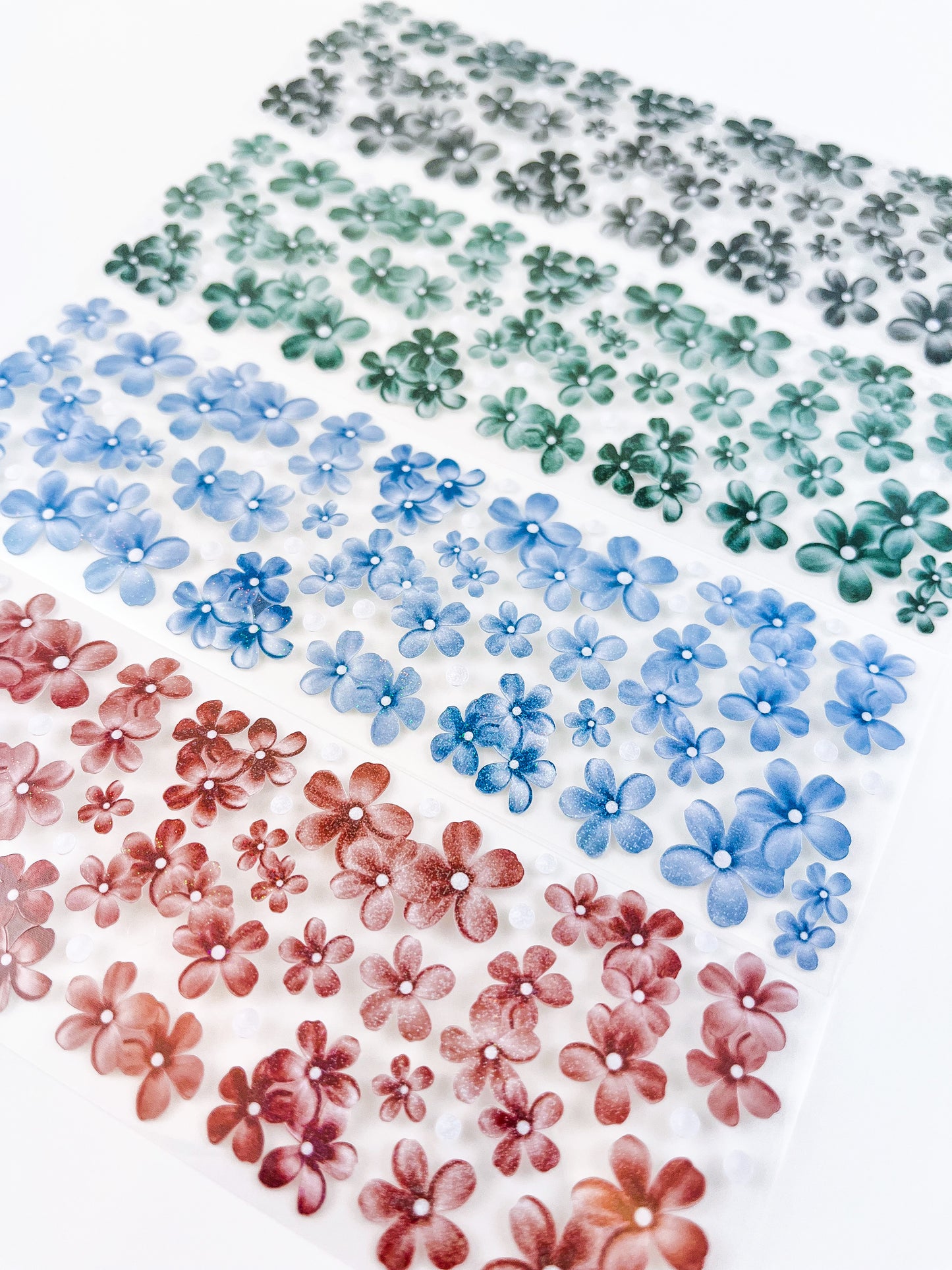 Flowers in Bloom (Moonlight) : Forget Me Not Collection