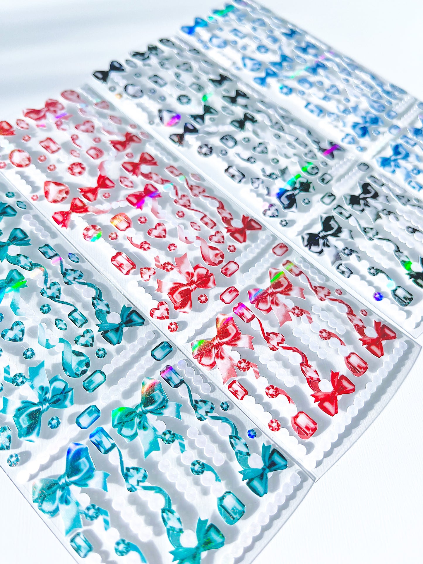 Dark Princess Jewel Drops Deco Sticker (4 colors)