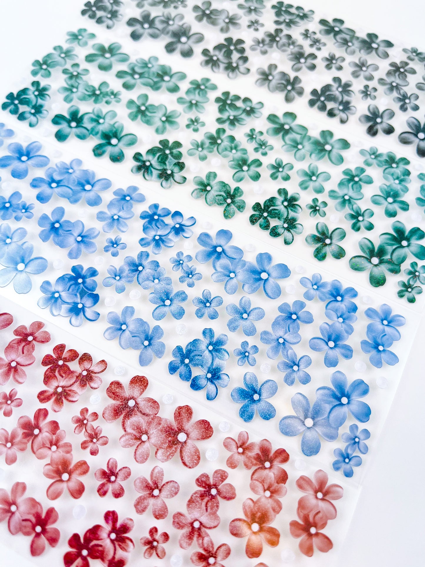Flowers in Bloom (Moonlight) : Forget Me Not Collection