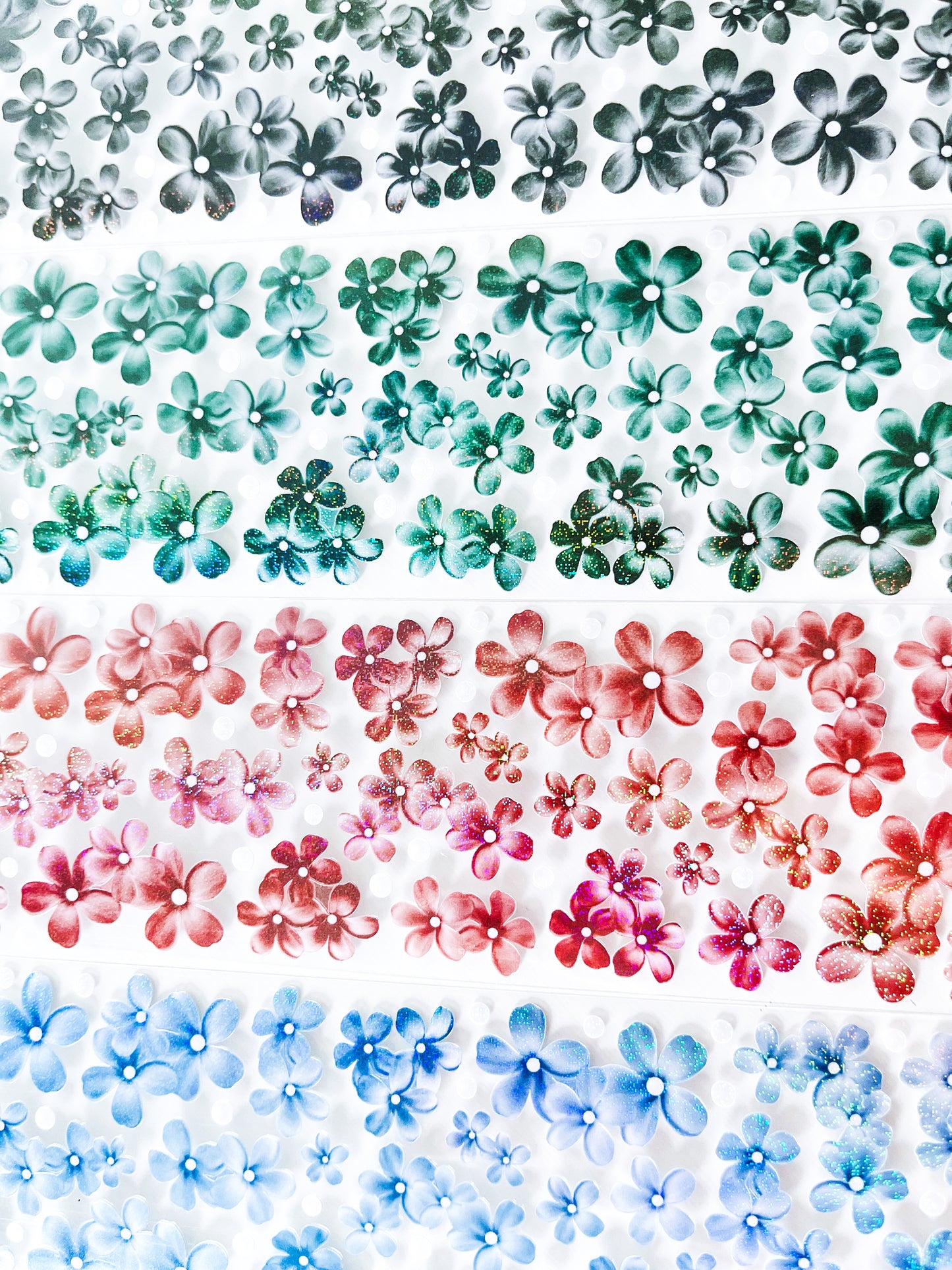 Flowers in Bloom (Moonlight) : Forget Me Not Collection