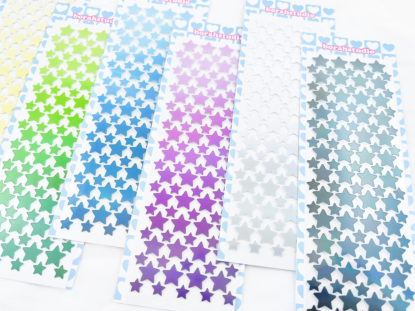 Gradient Stars (8 colors)