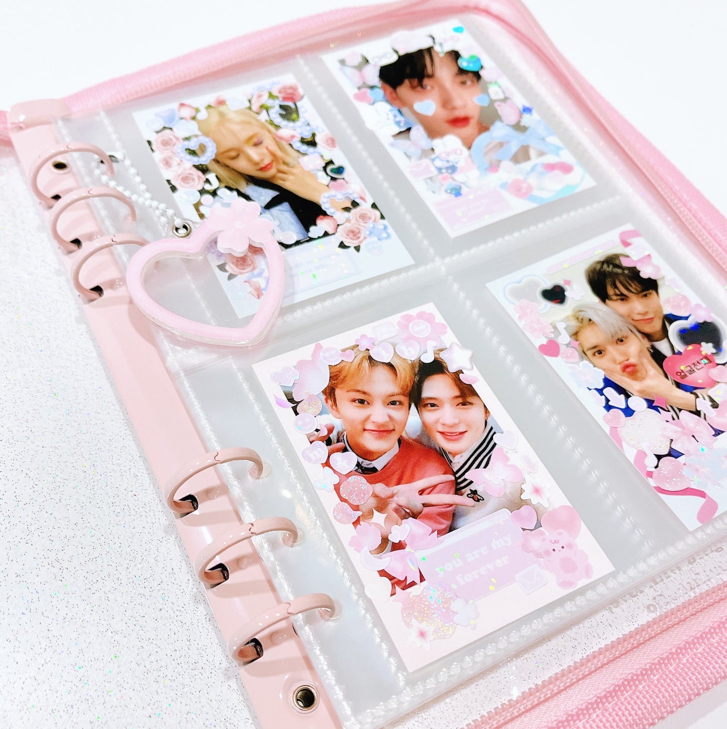 A5 Glitter Photocard/Polco Binder