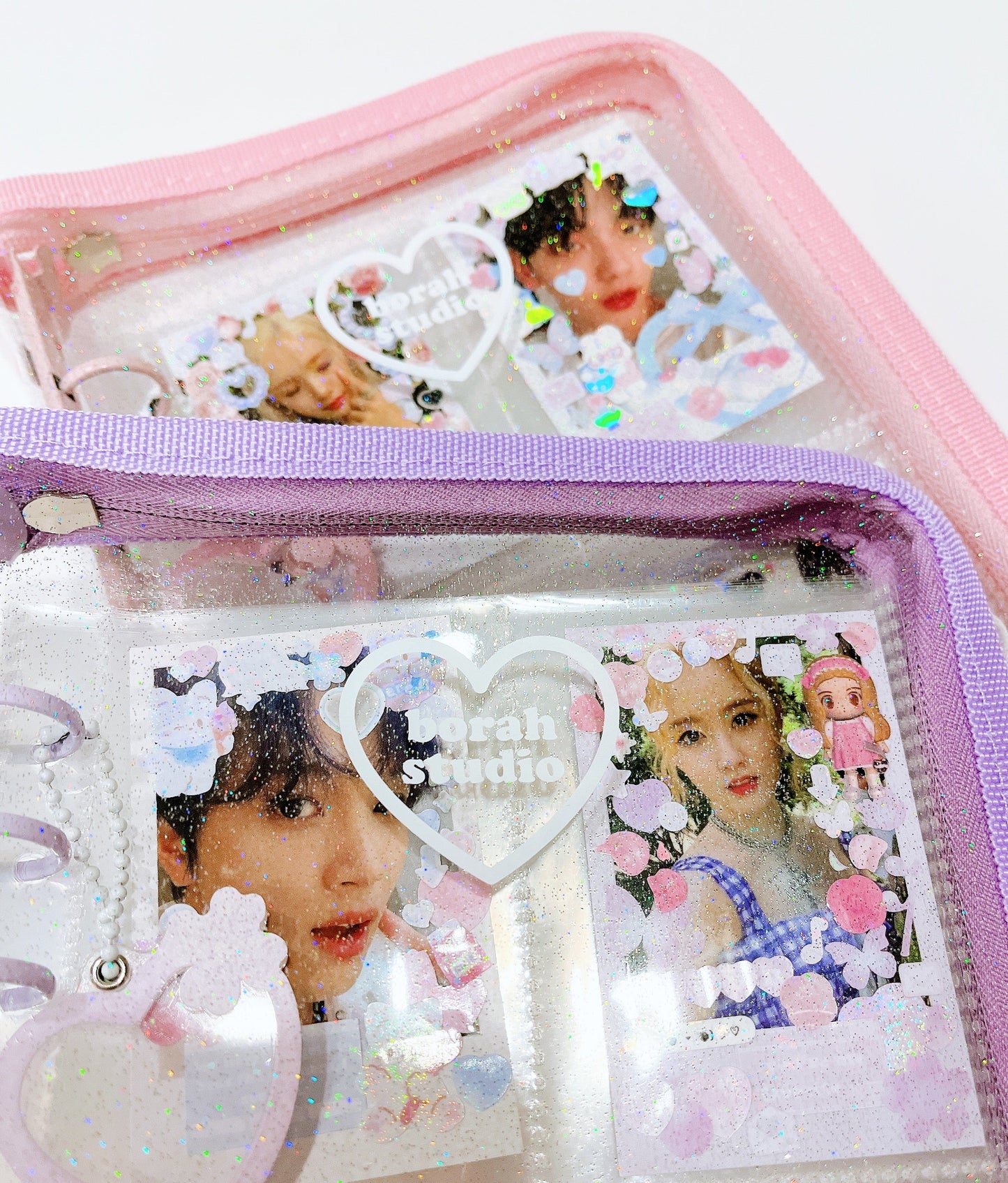 A5 Glitter Photocard/Polco Binder