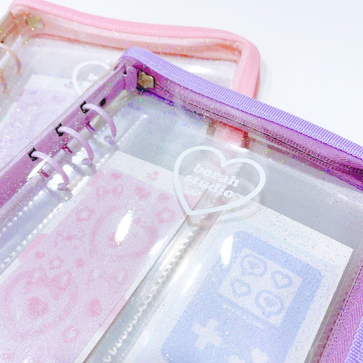 A5 Glitter Sticker Binder