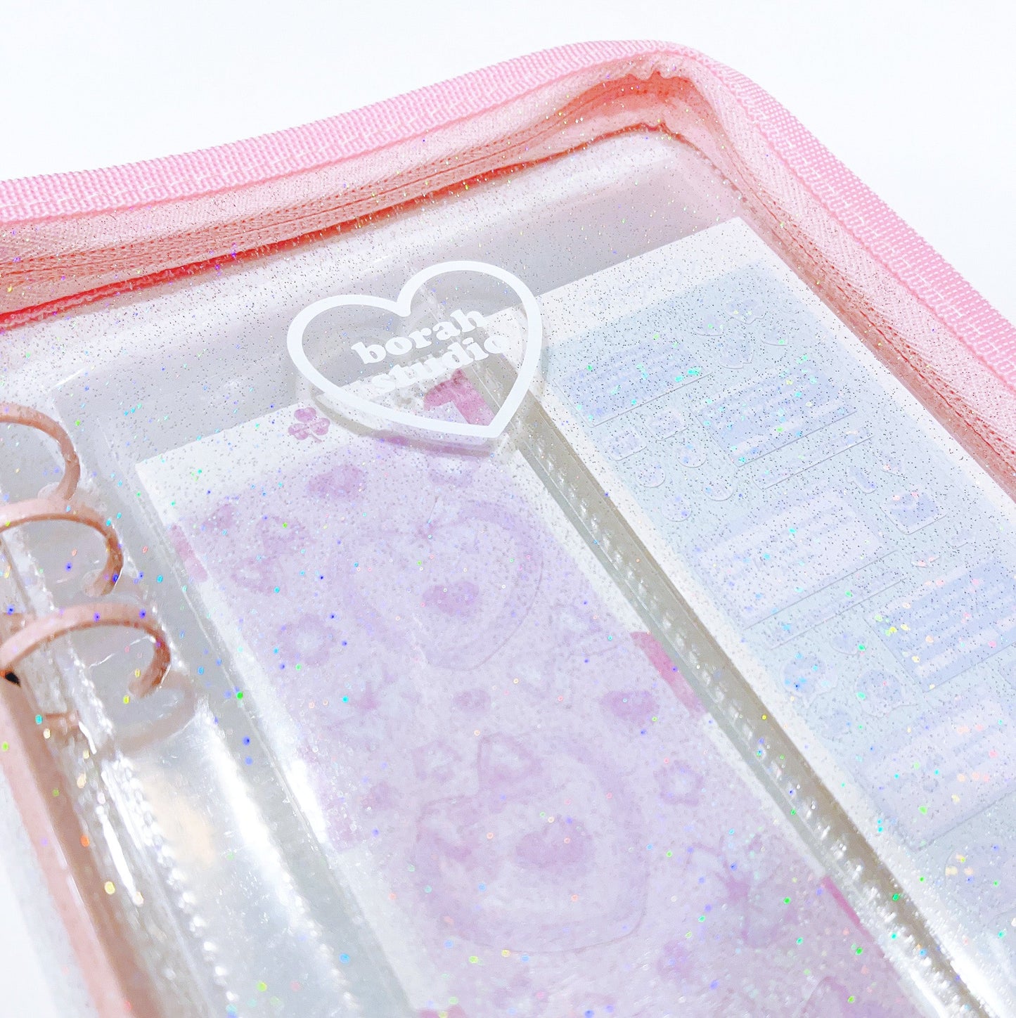 A5 Glitter Sticker Binder