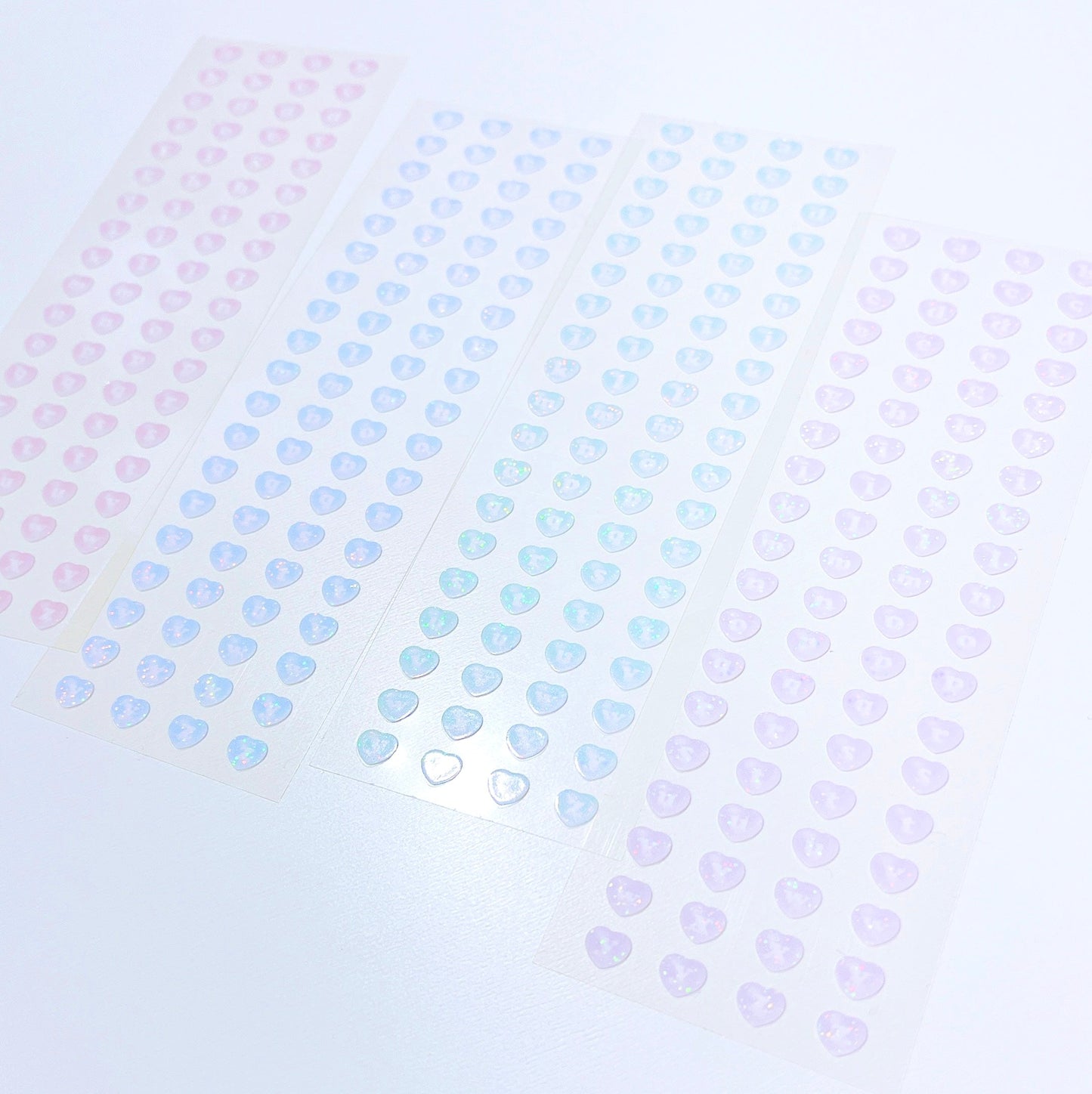 Jelly Heart Alphabet