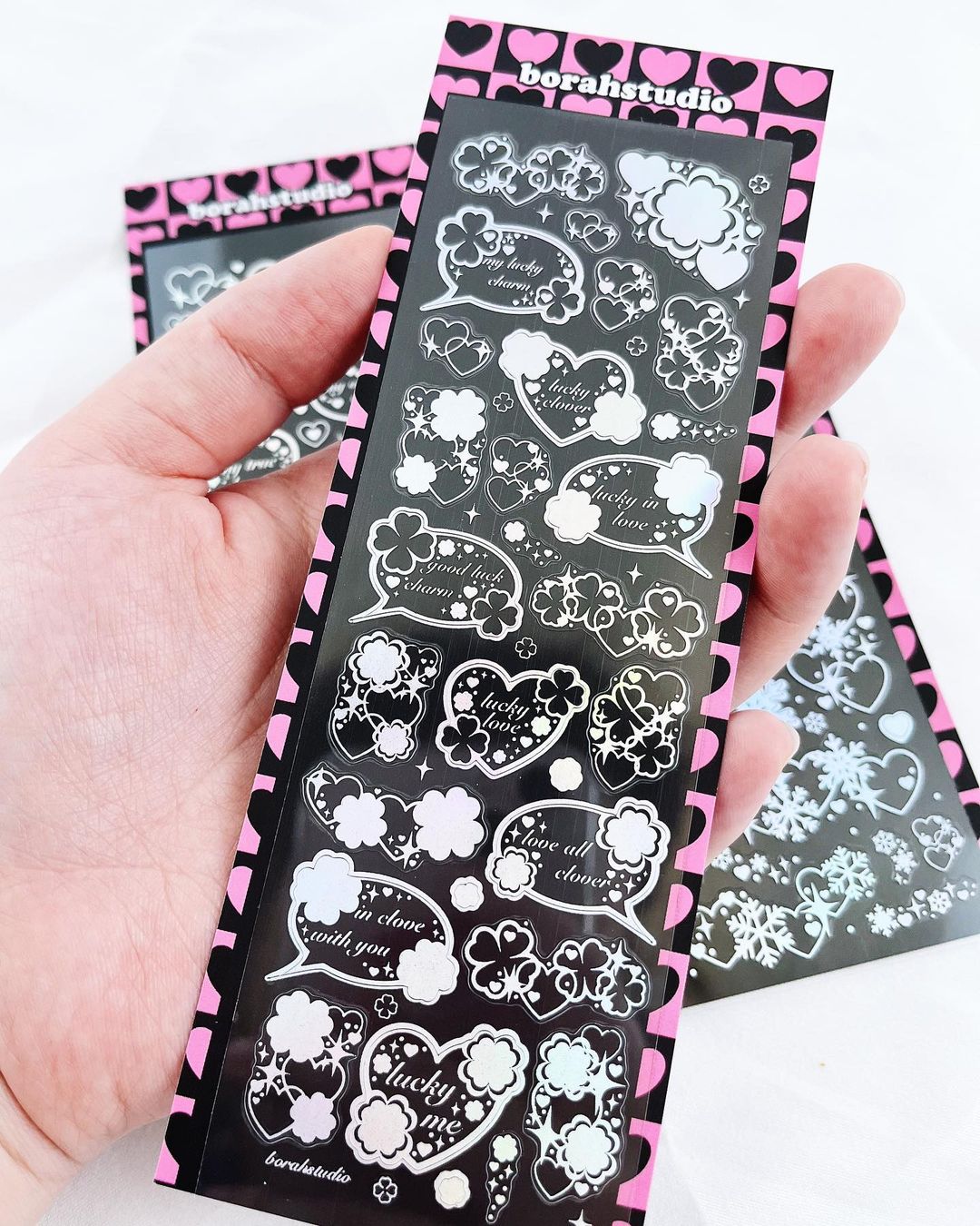 Aurora Text Bubble (Foil Sticker)