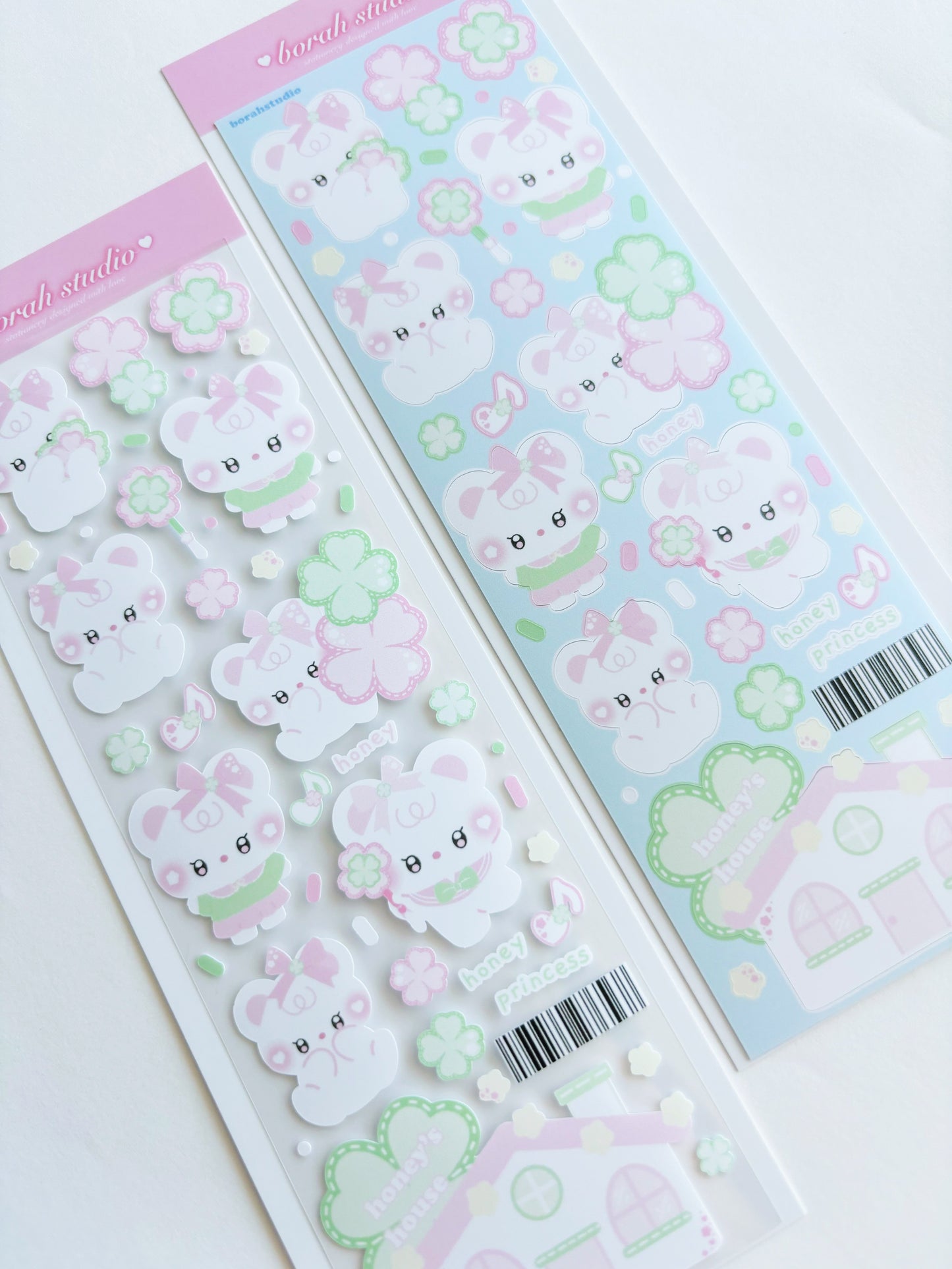 [borahstudio] Honey's Clover World Deco Sticker