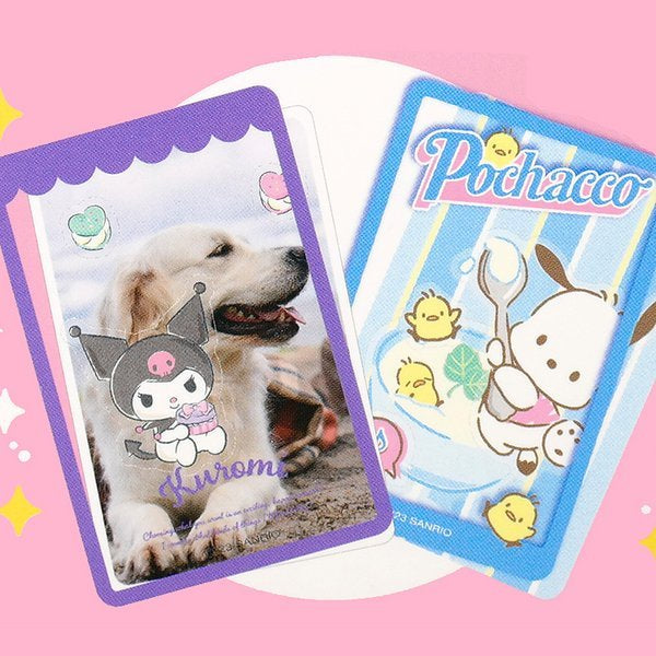 [Sanrio Korea] It's Mine Collection, Photocard Clear Card Cover Deco Set