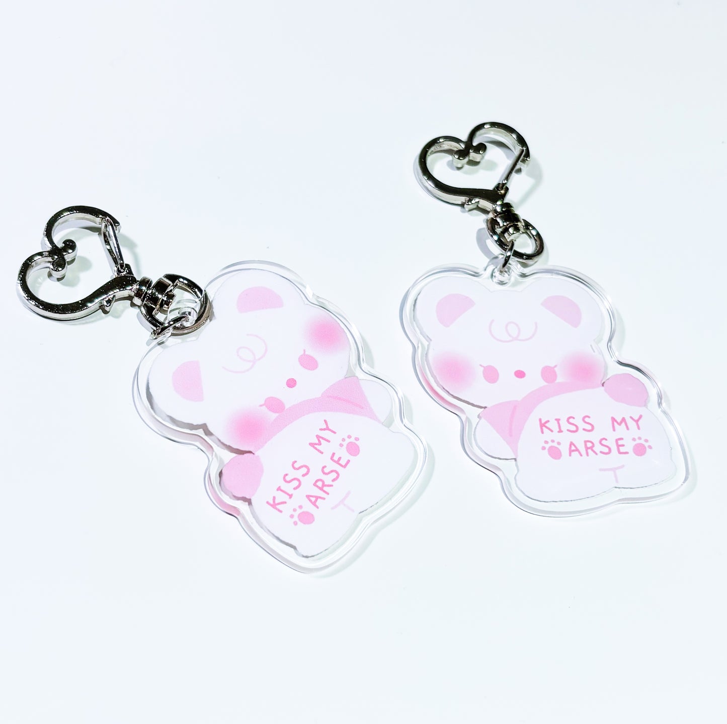 [borahstudio] Honey "Kiss My Arse" Keychain