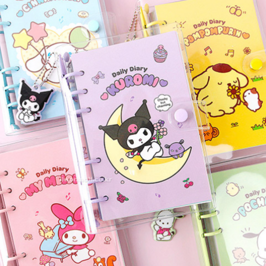 [Sanrio Korea] 6 Ring Diary Planner (5 types)