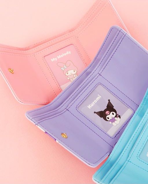 [Sanrio Korea] 3-Fold Wallet (3 styles)