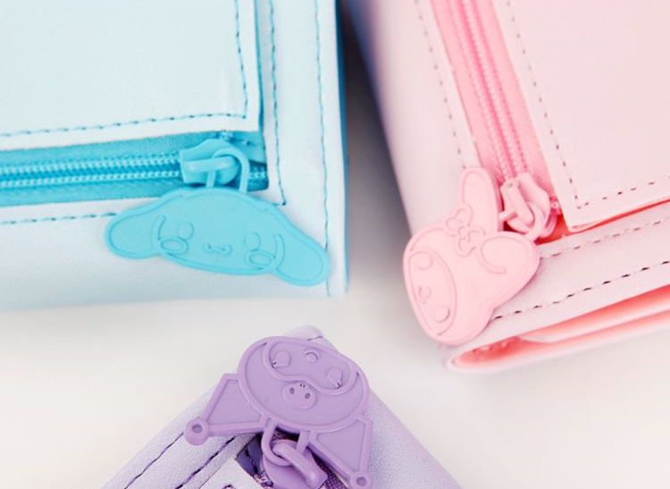 [Sanrio Korea] 3-Fold Wallet (3 styles)