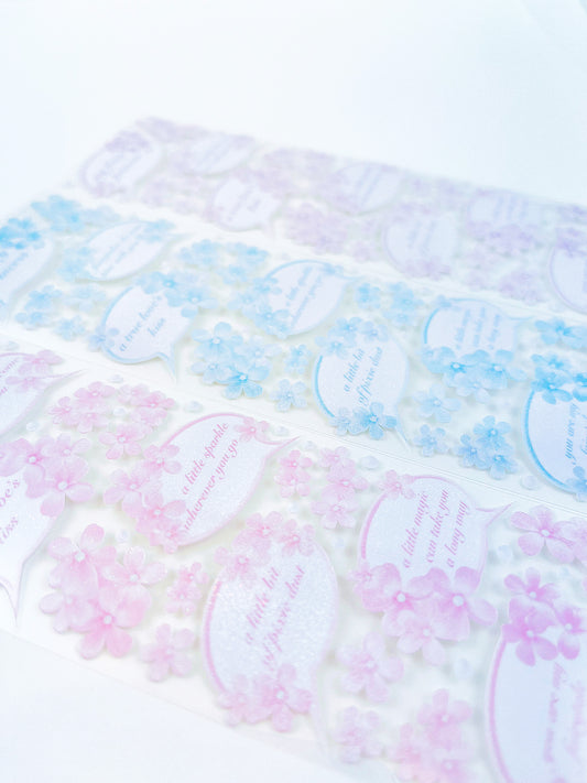 Flower's Message (Daylight) : Forget Me Not Collection