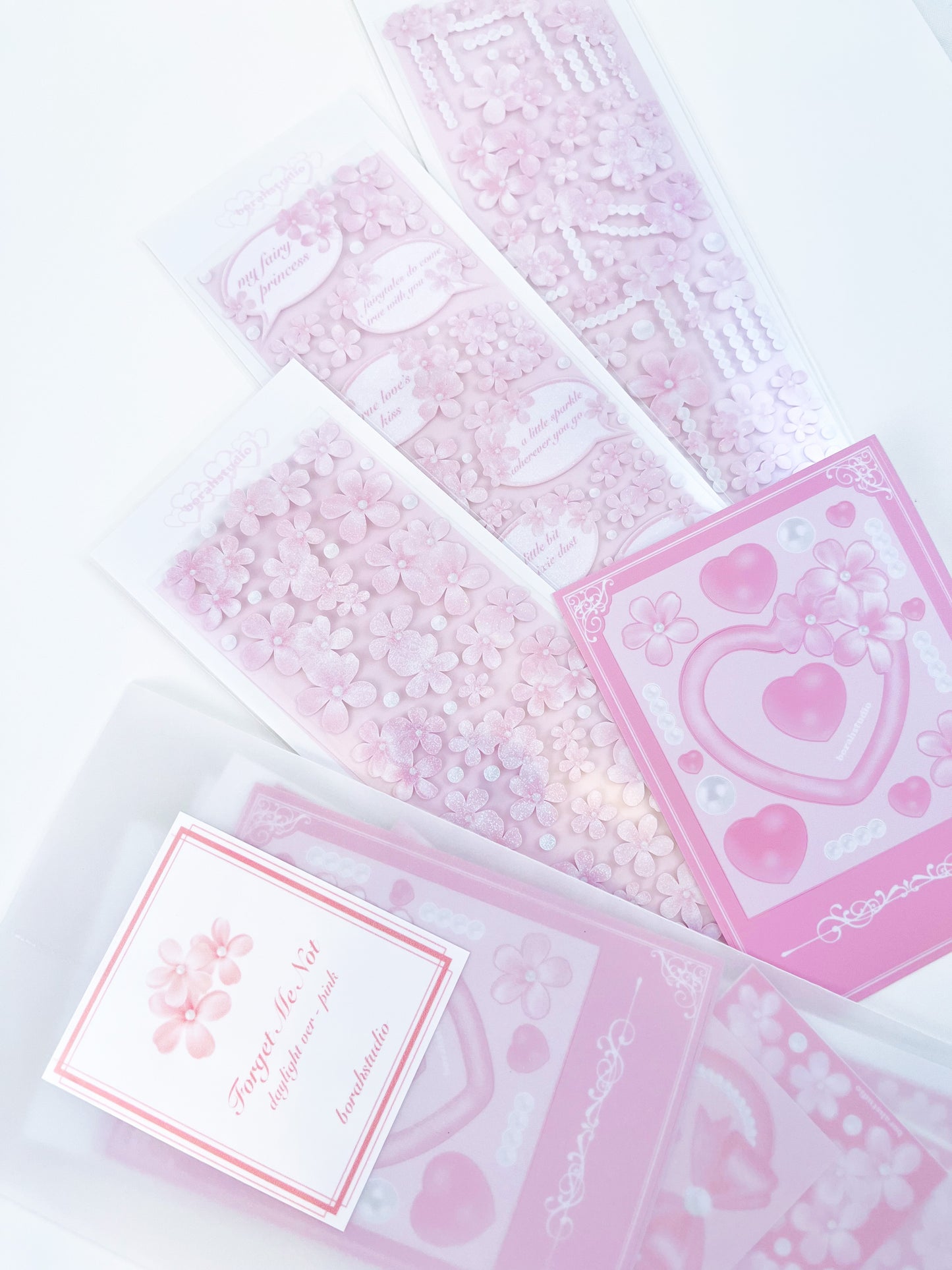 Forget Me Not Sticker Pack (PINK)