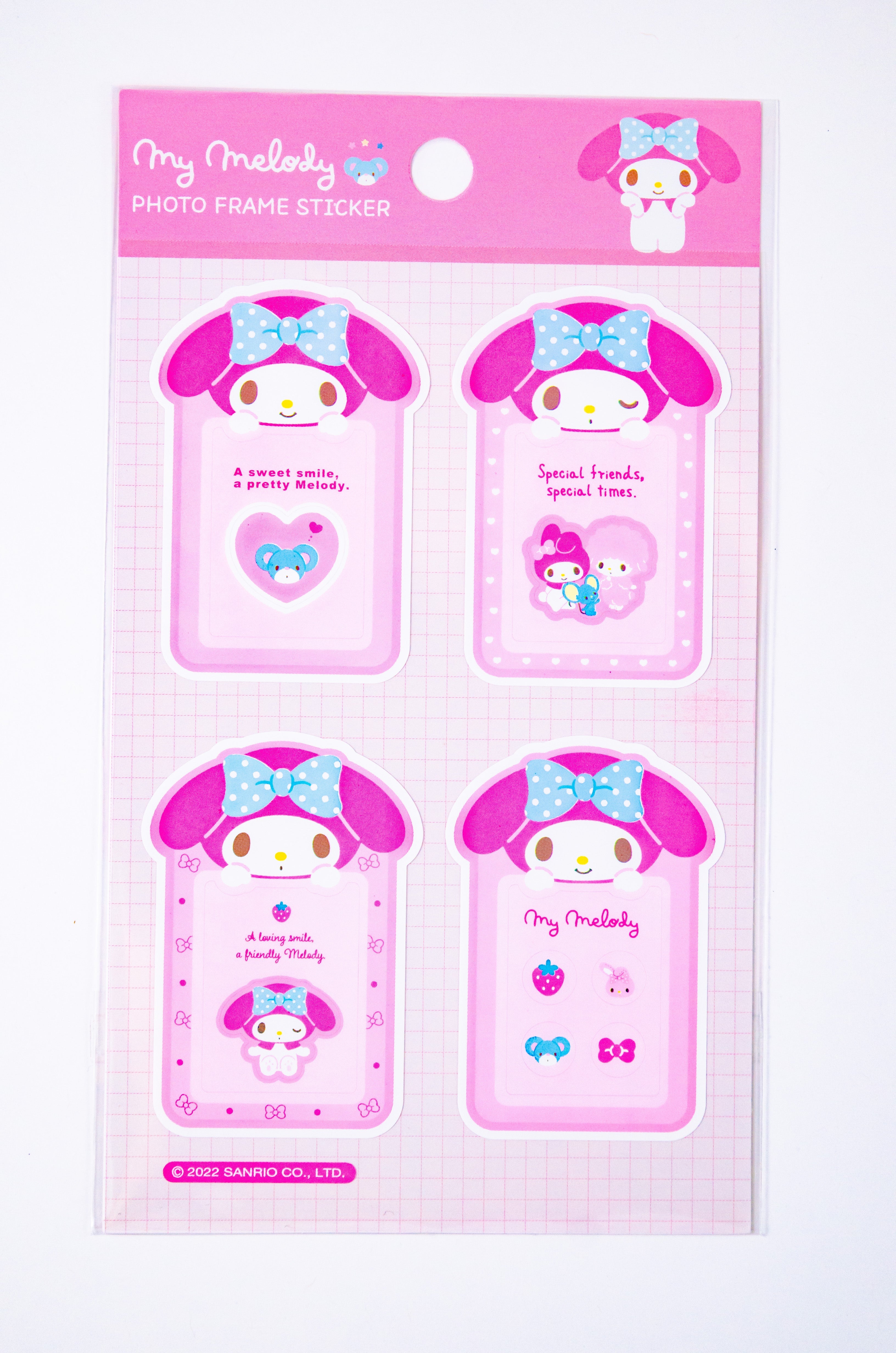 SanrioKorea] Photo Frame Sticker (4 types) – Borah Studio
